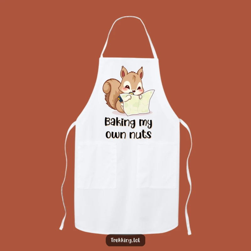 Funny Squirrel Chef Apron: Curious Navigator's Prep, Hilarious Kitchen Gift