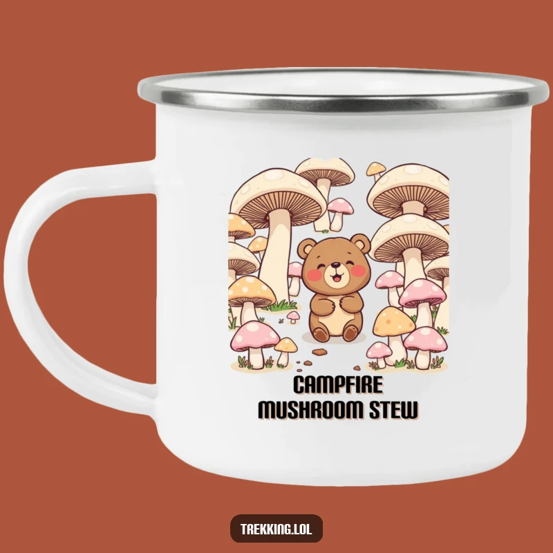 Funny Bear Camp Maze Mug: Giggling Outdoor Companion