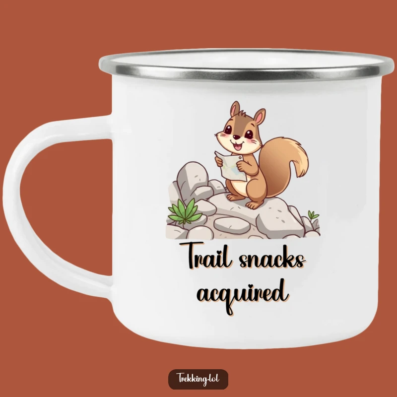 Funny Squirrel Navigator Camping Mug - Fuel Your Adventures with Laughter