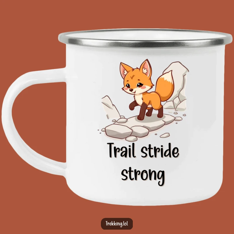 Funny Fox Cub Explorer Mug - Adventure Fuel for the Trail!