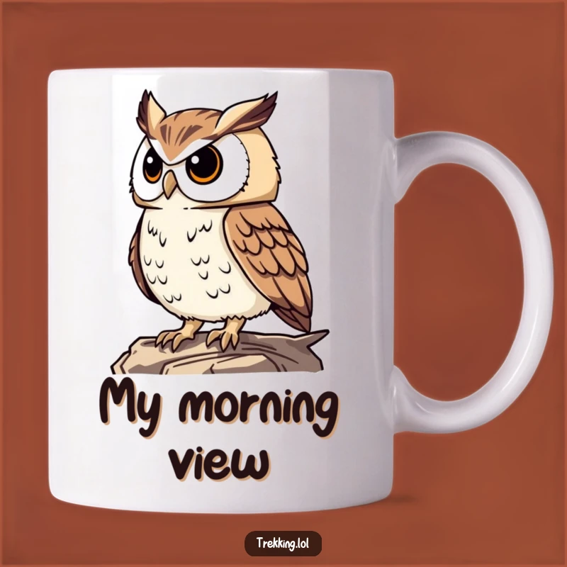 Funny Proud Owl Mug: Wise & Hilarious Gift for the Observant & Knowledgeable