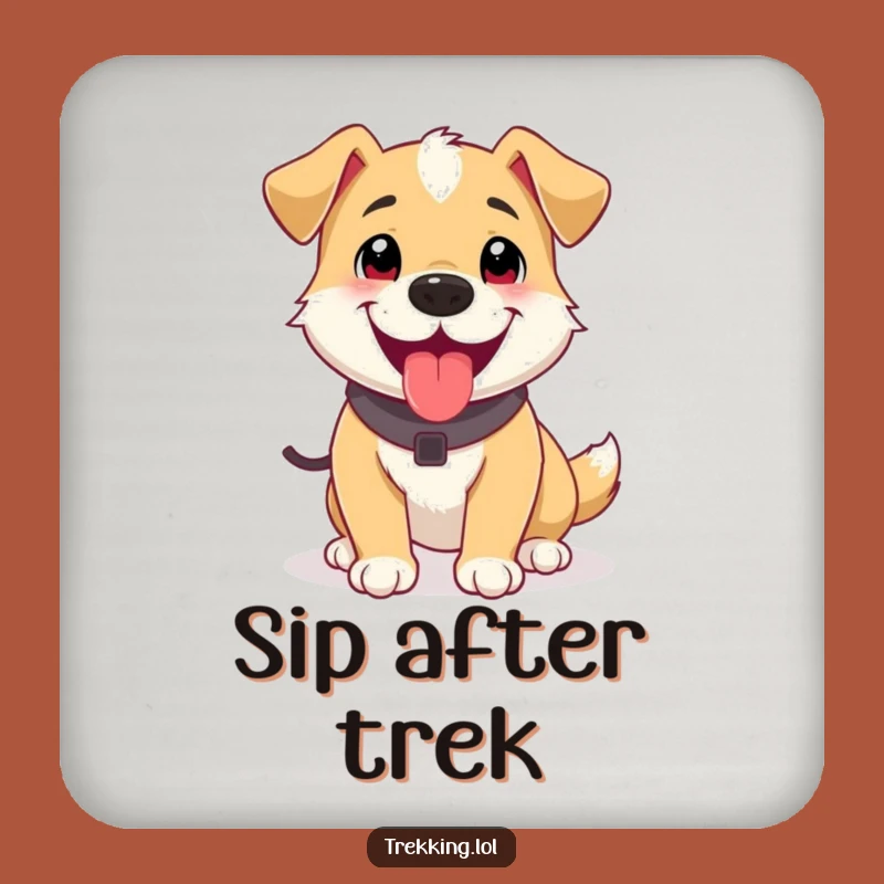 Funny Dog Coaster Set: Hilarious Pups for Your Tabletop Protection