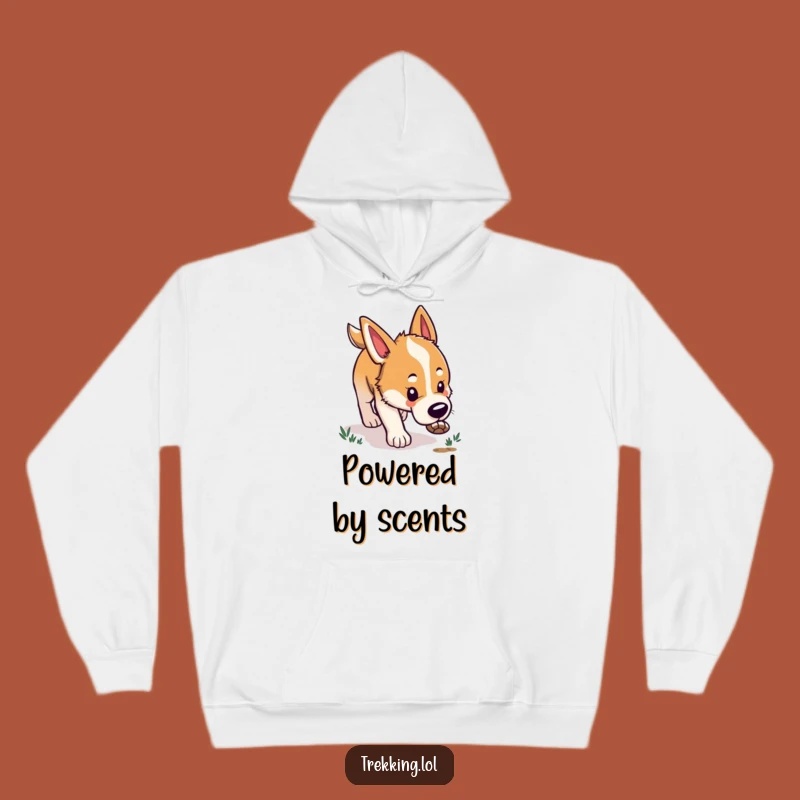 Funny Dog Tracking Hoodie: Cozy Up with this Hilarious Canine Explorer's Adventure