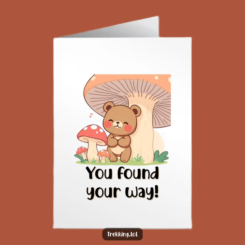Free Printable Bear Congrats Card: Funny Downloadable DIY Gift for New Adventures!