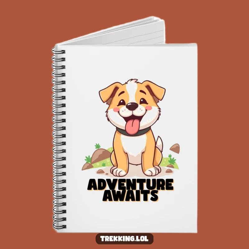 Funny Dog Trekking Notebook: Document Your Journeys, Practical Funny Gift for Explorers