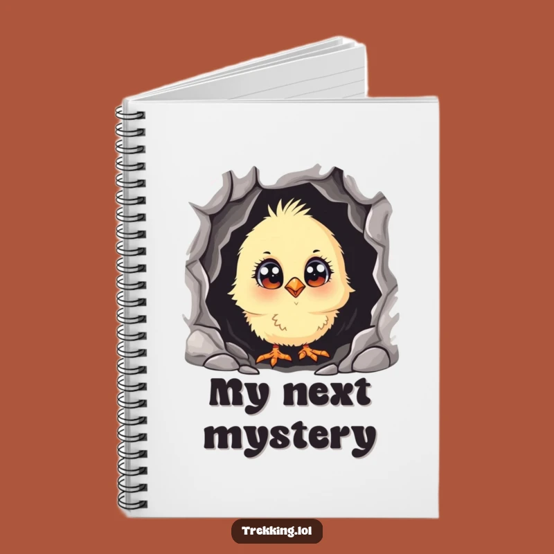 Funny Curious Chick Notebook: Jot Down Your Discoveries & Ideas