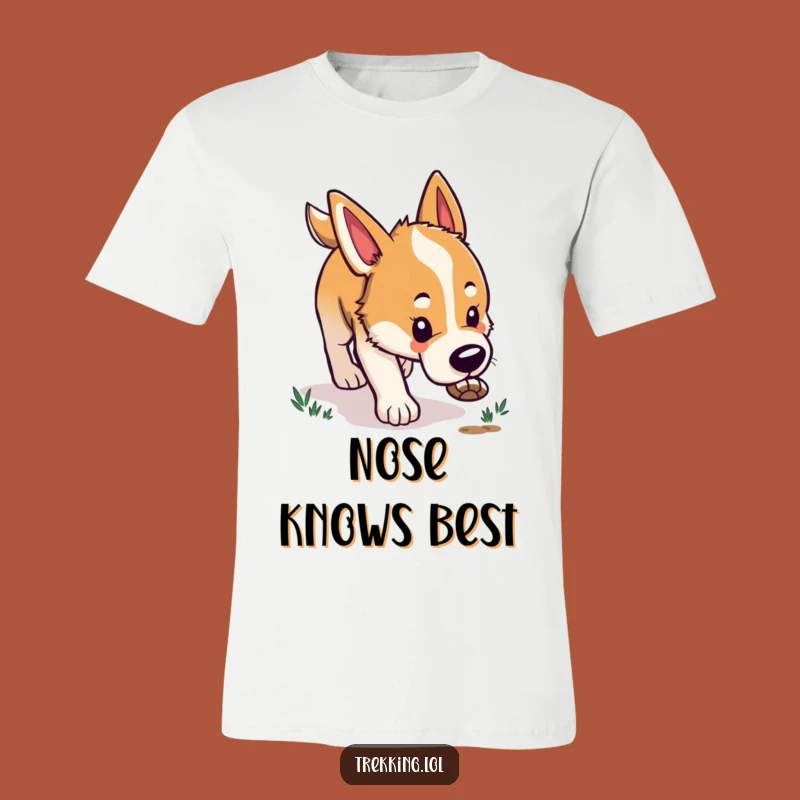 Funny Dog Tracking T-Shirt: Unleash Your Sense of Humor on this Hilarious Canine Quest