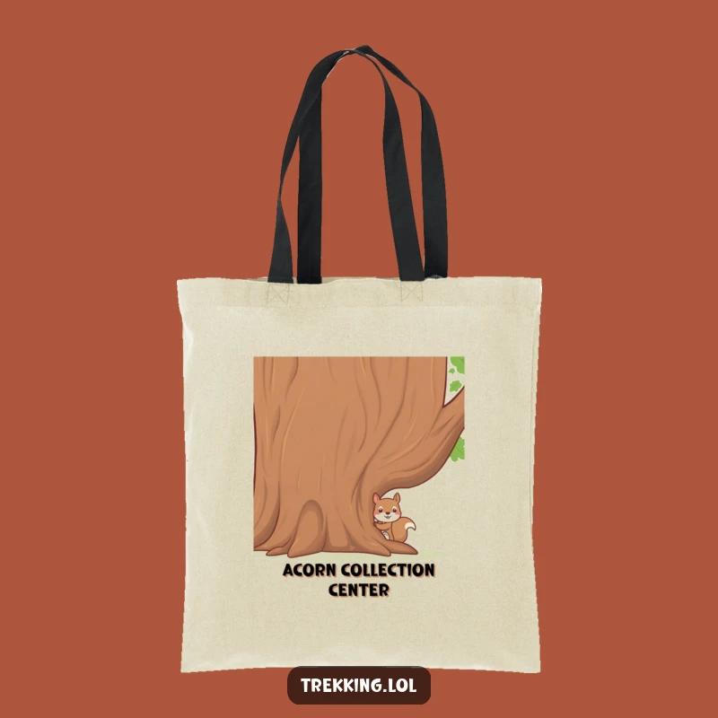 Funny Squirrel Explorer Tote Bag: Chic & Comical Carry-All