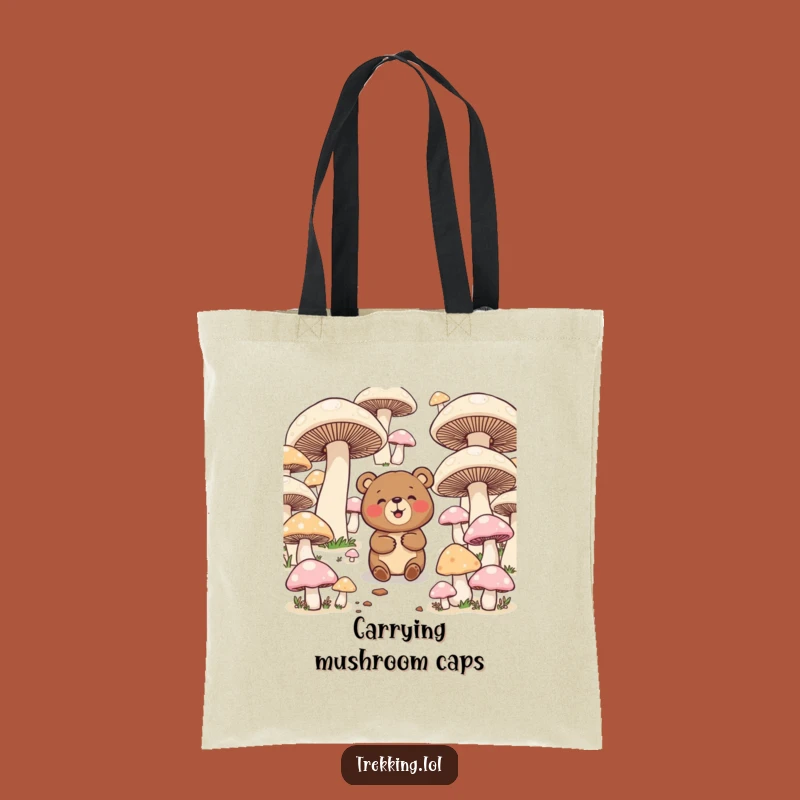 Funny Bear Maze Runner Tote Bag: Chic & Comical Carry-All